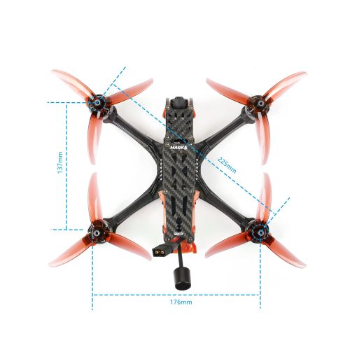 GEPRC MARK5 HD O3 Freestyle FPV DroneOrange 6