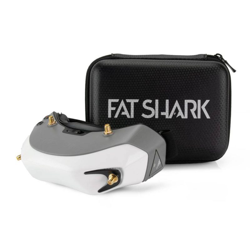 fat shark dominator hd fpv goggles with case 1