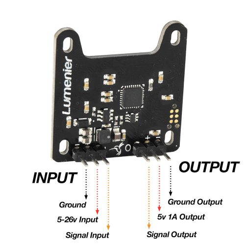 led input output diagram