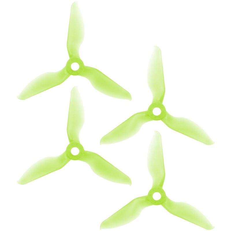 racekraft 3076 clear green 3 blade set of 4 1